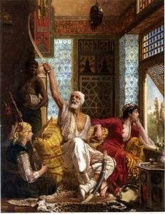 unknow artist Arab or Arabic people and life. Orientalism oil paintings 53 Norge oil painting art